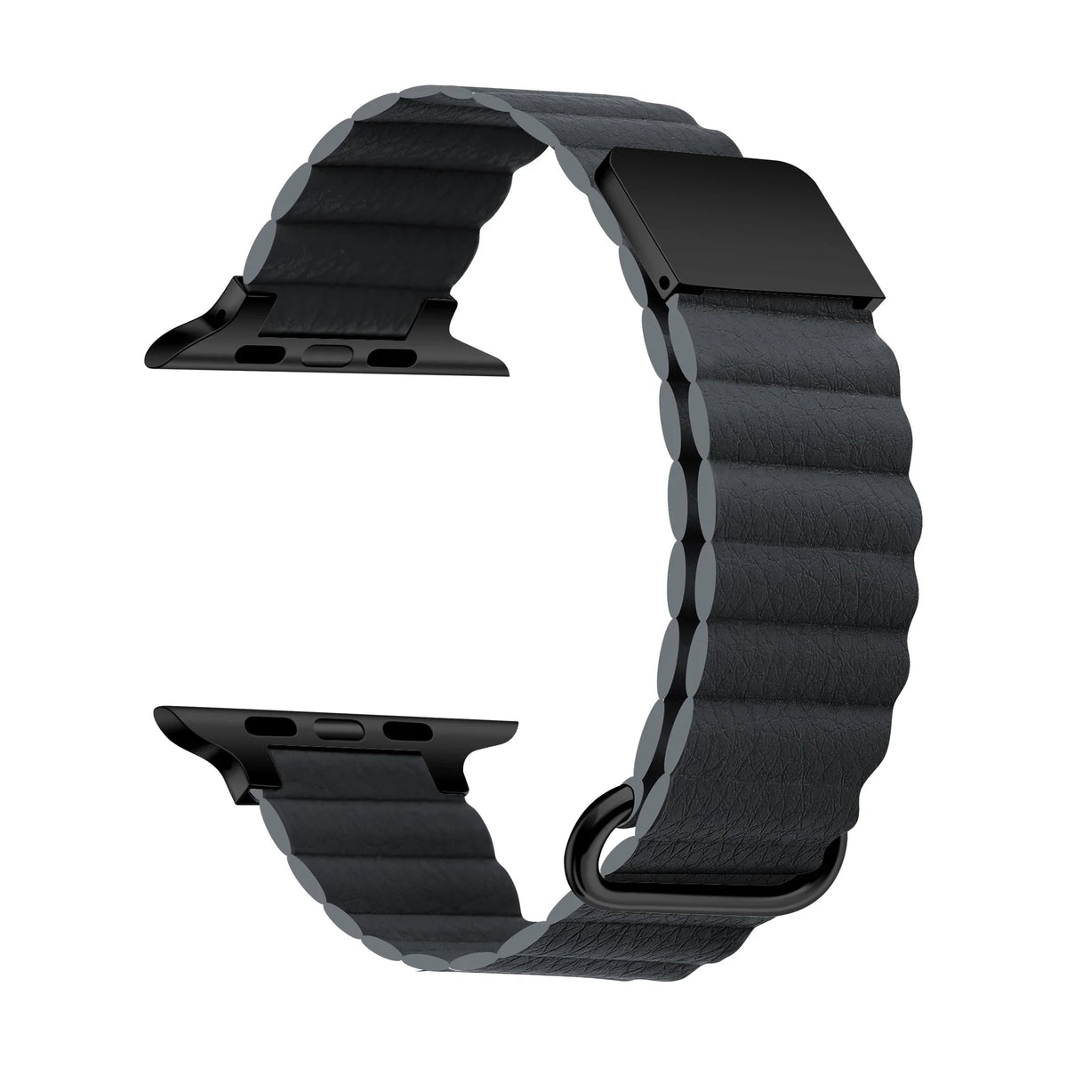 Apple Watch Ribbed Leather Loop Band