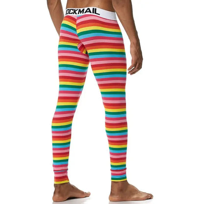 Men's Thermo Underwear Fashion Men Thermal Long Johns Mens Sexy Underwear Penis Pouch Warm Male Leggings Pants Autumn Winter
