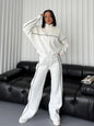 New Cross-Border European American Casual Set: Long-Sleeve