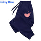 Women Cute Heart Printed Sweatpants
