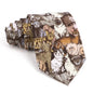 Vintage Imitation Silk Ties Men's Fashion 8cm Graffiti Painting Floral Necktie For Men Wedding Business Soft Printing Tie Wed Gi