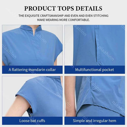 Unisex Medical Scrubs Set - Doctor/Nurse Uniforms