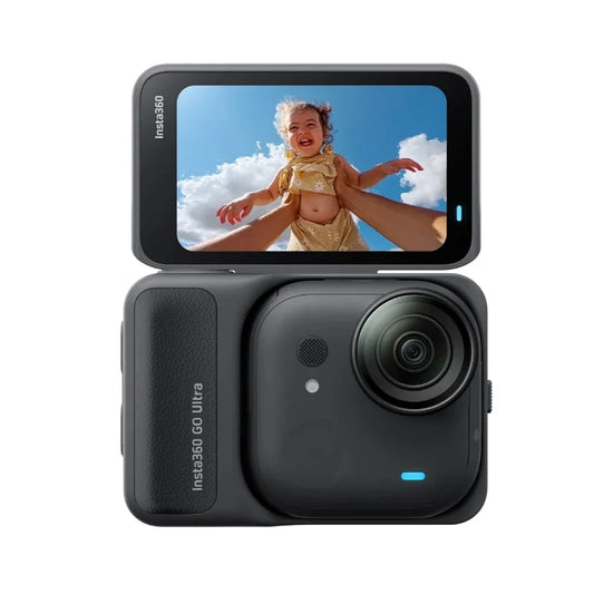 Insta360 GO Ultra A palm-sized 4K powerhouse Hands-Free POV Lightweight & Pocketable Ultra-HD Footage, Day or Night