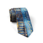 New 3d printed oil painting tie men's fun fashion business tie wedding party shirt accessories Van Gogh starry sunflower