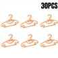 5-50pcs Baby Hangers Plastic Kids Clothes Storage Hanger for Nursery
