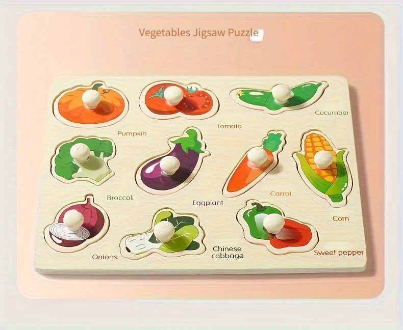 Montessori Geometry Shape Matching Puzzle Board