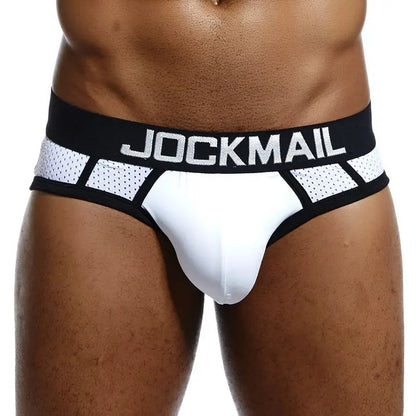 U Convex Sexy Man's Underwear Briefs Underpants Comfortable Men's Briefs Bikini Gay Underwear Men's Briefs Nylon Ice Silk JM311