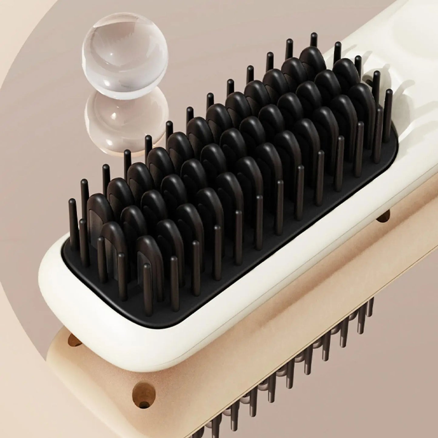 5-Mode Heating Hair Straightening Brush Negative Ion Multi-Temp Brush