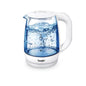 Sonifer 1.7L Glass Electric Kettle SF-2079, 2200W Fast Boil, Cordless, Blue LED Light, Auto Shut-Off, Dry Boil Protection