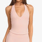 Woman Top Gym Impact Halter Top