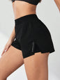 Faux Two-Piece Women's Anti-Exposure Yoga Shorts