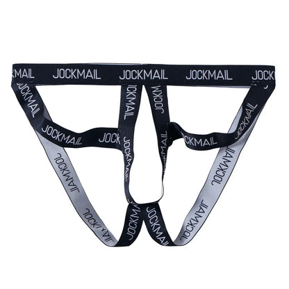 Cockstraps Open Back Underpants Men Jockstrap Panties Sexy Thongs G String Penis Pouch Underwear T-Back Open Butt Thong Lingerie