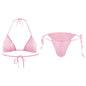 Men's Bra Lingerie Set Big Sac Penis Bag Briefs Bdsm Men's Harness Crop Top Navel Sissy Outfit Body Gay Bikini