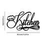 DDPNKL 1PC Kitchen Sign Wall Decor, Metal Kitchen Signs Wall Decor Farmhouse & Home & Kitchen Wall Decor Farmhouse & Kitchen