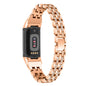 Fitbit Charge 6, 5, 4, 3 & 2 Rhinestone Bracelet Band, 3 Rows