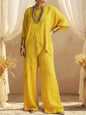 Fashion Loose Women's Matching Sets Casual Half Sleeve Loose Tops and