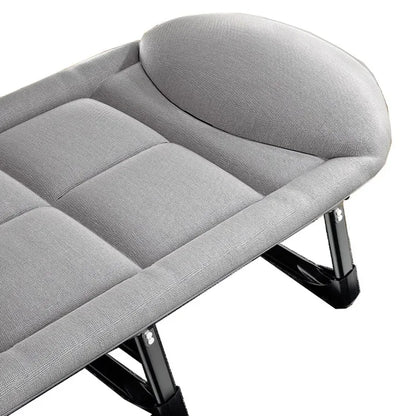 Camping Cot Comfortable with Pad Portable Folding Bed for Sleeping