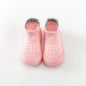 Baby Floor Shoes Blue and Pink Baby Indoor and Outdoor Walking Socks