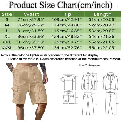 SunChill Men's Cargo Shorts