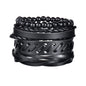 MeMolissa New Fashion Braided Wrap Leather Bracelets for Men High Quality Vintage Charm Wood Beads Ethnic Tribal Wristbands