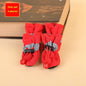 4pcs Water-Resistant Dog Shoes For Small Dogs - Protect Your Pet's Paws And Keep Them Dry,Outdoor rain boots for dogs
