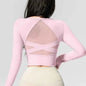 Women's Long Sleeve Yoga Running Top