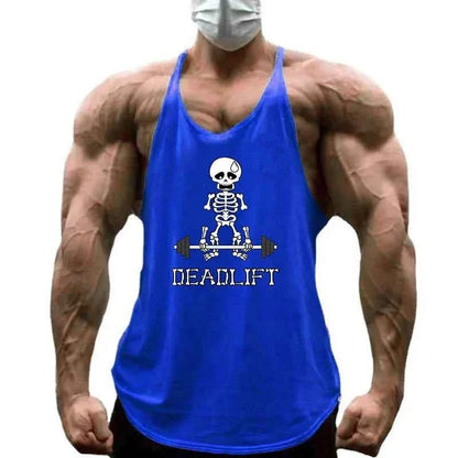 Men's Gym Muscle Workout Sleeveless Tank Top