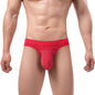 Sexy Men Low Rise Briefs Men's Penis Large U Convex Pouch Underwear Briefs Slips Male Panties Stretch Breathable Underpants