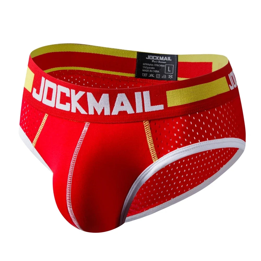 U Convex Sexy Man's Underwear Briefs Underpants Comfortable Men's Briefs Bikini Gay Underwear Men's Boxer Briefs Nylon Mesh