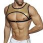 Party Clip Harness Men Shoulder Strap Neoprene Tank Top for Athletic ,Fitness, Club, Bar Stage Show ,You Can Use It ,Up To You.