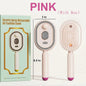 Electric Steaming Hair Straightener Brush Electric Spray Air Cushion