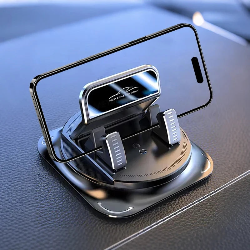 Car Phone Mount Anti Slip Silicone Dashboard Phone Holder 360-Degree