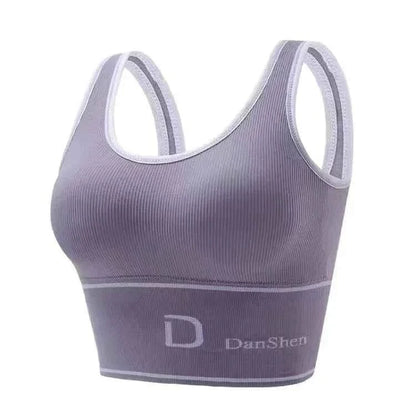 Women's Seamless Wireless Plus Size Sports Bra
