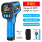 50 to 800 Degree Mestek Digital Infrared Thermometer Laser Temperature