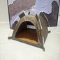 Pet Teepee Durable Floor Mat Dog & Cat House for Indoor/Outdoor Camping  Comfortable for Pets Foldable Cat Bed and Dog Bed cage