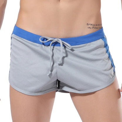 Sexy Mens Swimwear Beach Board Shorts Swim Surfing Trunks Male Quick Dry Mesh Breathable Bathing Swimsuit