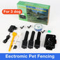 HT-023 Dog Electric Fence Shock Training Collar Electronic Pet Fencing System Adjustable Control Range Wired Containment System