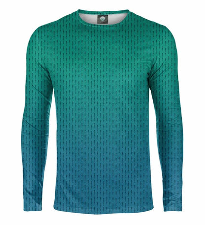 Spring and Autumn Fashion Long Sleeve Men's Abstract 3D Striped Gradient Solid Color Printing Loose Casual Hoodie