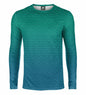 Spring and Autumn Fashion Long Sleeve Men's Abstract 3D Striped Gradient Solid Color Printing Loose Casual Hoodie