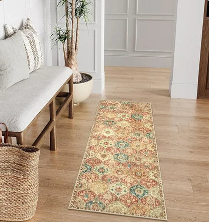 Bohemia Trellis Hallway Rug Runner Rug Kitchen for Hallways Vintage