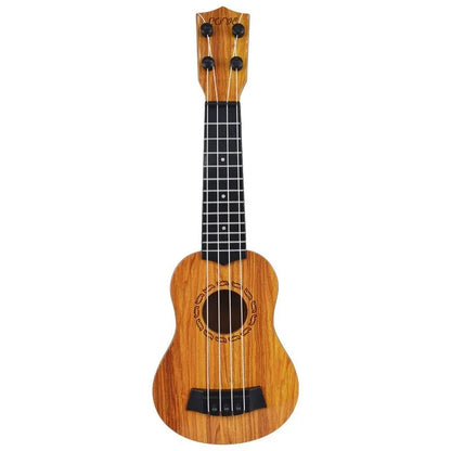 35cm Children Guitar Toy - Elementary Musical Instrument with Paddles, Yukrili Simulation Music Toy