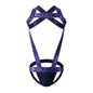 Men's Jockstrap Underwear Bodysuit Suspender Jumpsuits Sexy Lingerie Men Harness Hollow Out Bondage Elastic Hole Erotic Costume