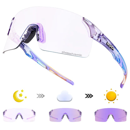 Photochromic UV400 Cycling Sunglasses for Sports