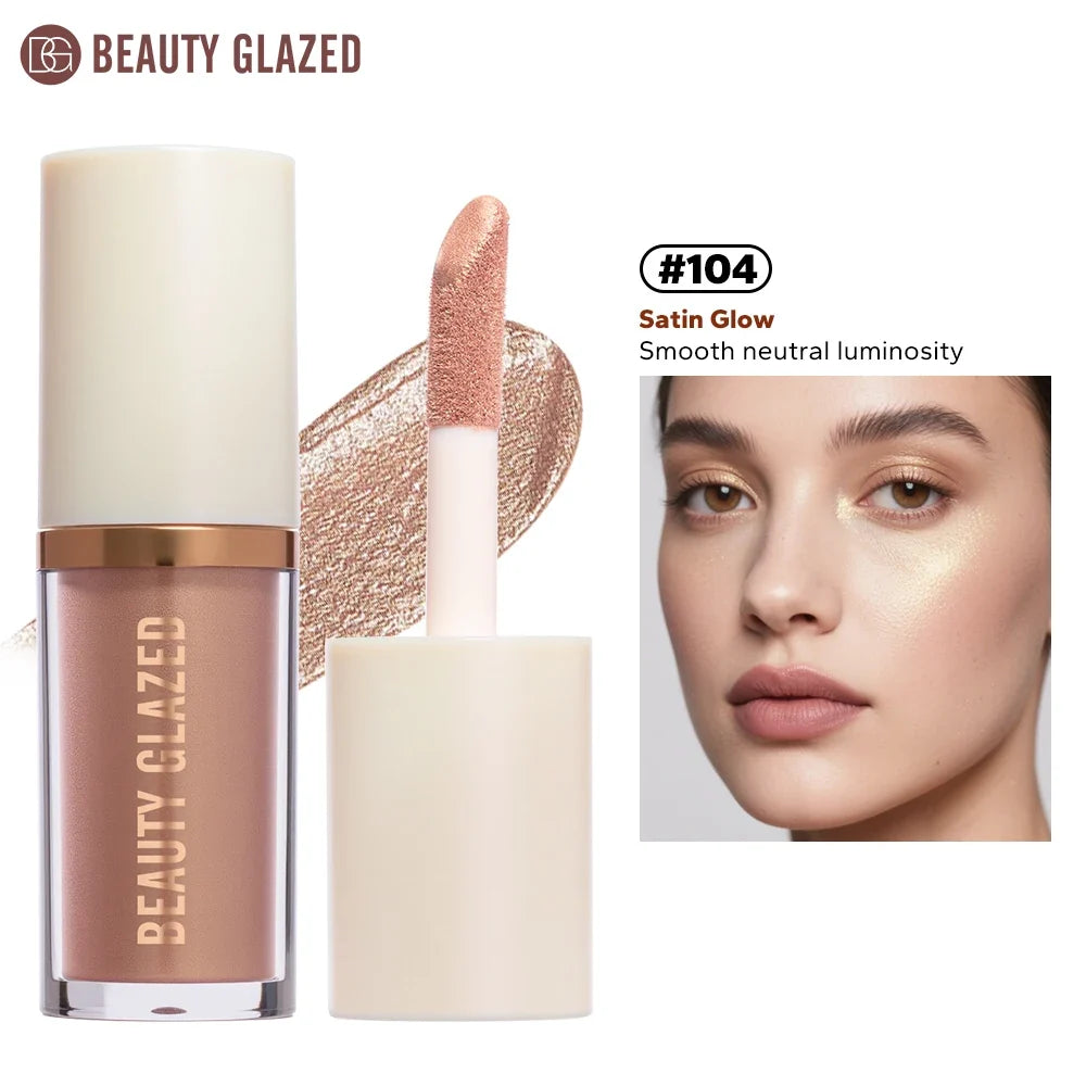 6 Color Face Liquid Highlighter Bronzer Contouring Highlight Fluid Makeup Face Shimmer Shine High Lighter Iluminador Maquillaje