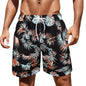 Men's Palm Tree Pattern Beach Shorts Boys Summer Cool Hawaii 3D Printed Casual Swim Trunks Quick Dry Surfboard Shorts