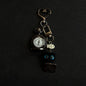 Original Hollow Heart Pocket Watch Chain Keychain Design Steampunk Clock Vintage Necklace Pendant Jewelry Watch Men Women Gift