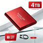 1TB Portable SSD 2TB External Hard Drive USB 3.1 High Speed Mobile Data Storage for Laptop Mac PC Compact Durable Use