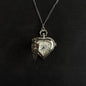 Original Hollow Heart Pocket Watch Chain Keychain Design Steampunk Clock Vintage Necklace Pendant Jewelry Watch Men Women Gift