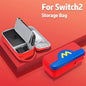 For Switch 2 Game Theme EVA Carrying Case Hard Shell Switch 2 Storage Bag Portable NS Switch 2 Accessories Large Capacity Bag