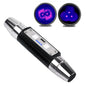 Longwave & Shortwave UV Flashlight Lamps 254nm 365nm 395nm Minerals Phosphor Detector UVA UVC Blacklight LED Flashlight